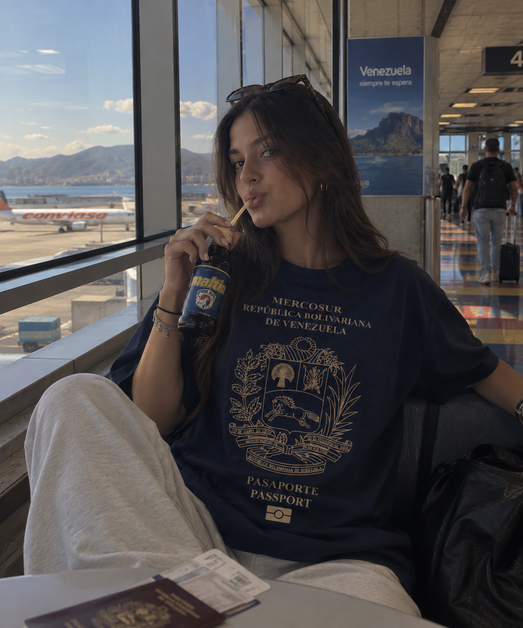 Camiseta pasaporte