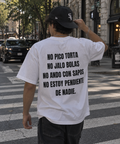 Camiseta no pico torta