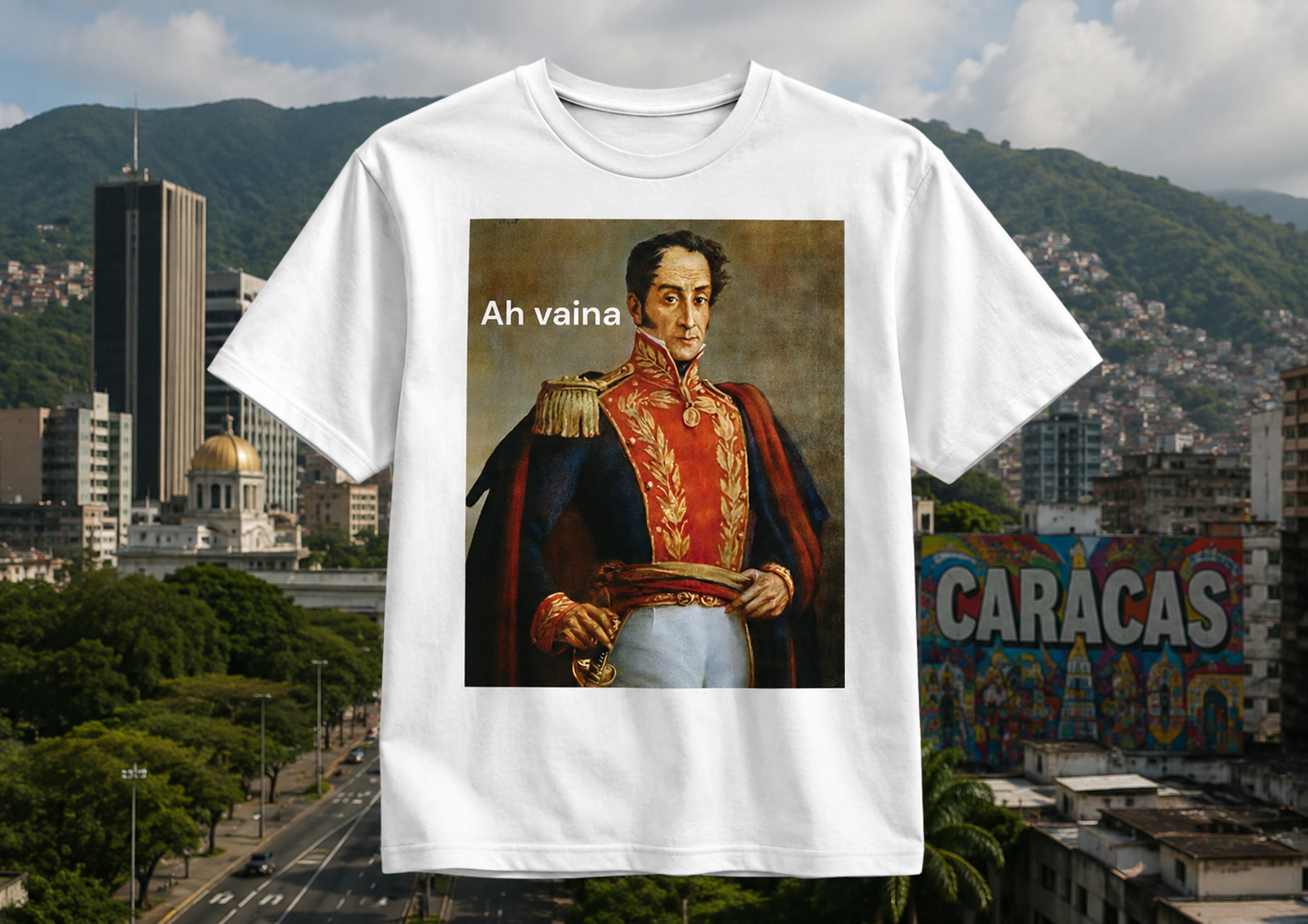 Camiseta Ah vaina ?
