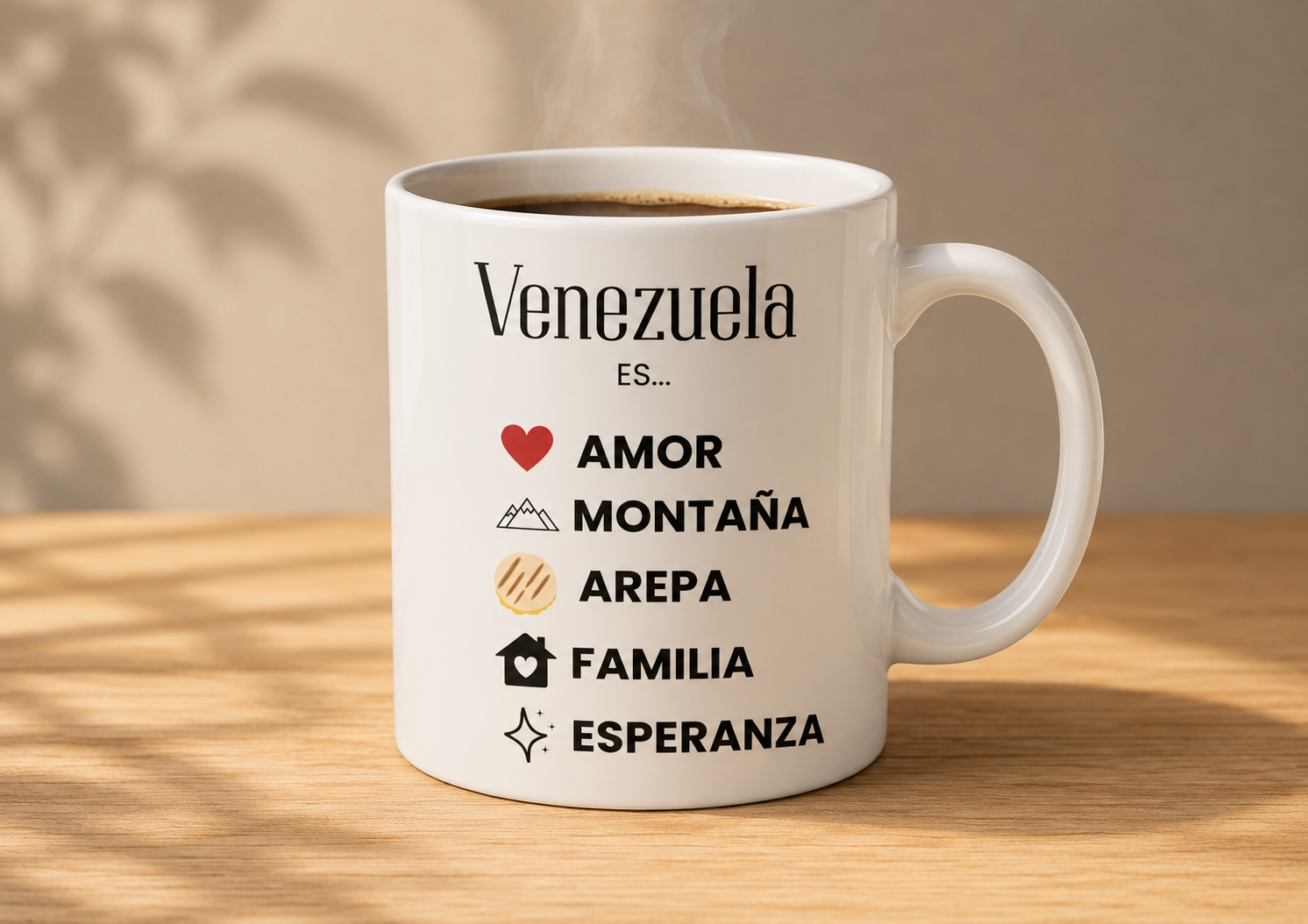 Taza de Venezuela es...