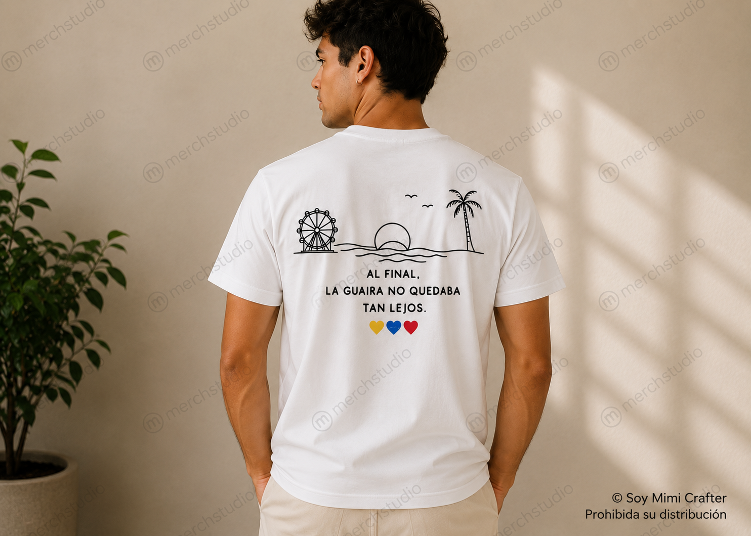 Camiseta al final la Guaira no quedada tan lejos