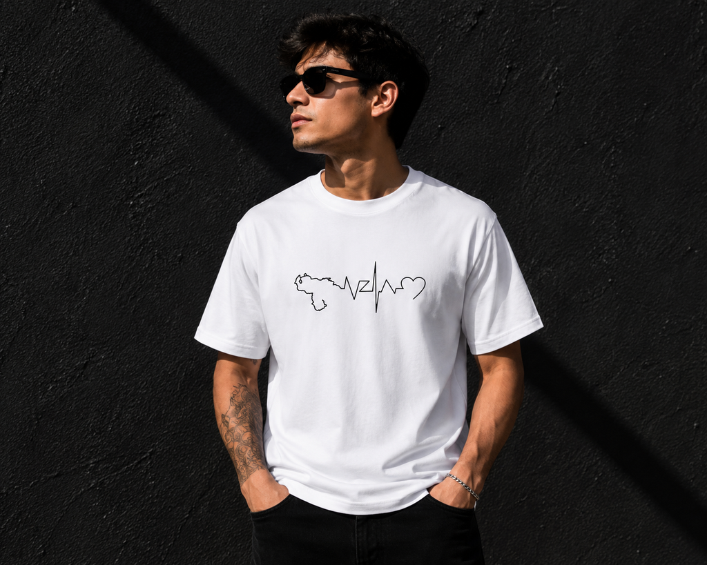 Camiseta vnzla🤍🖤