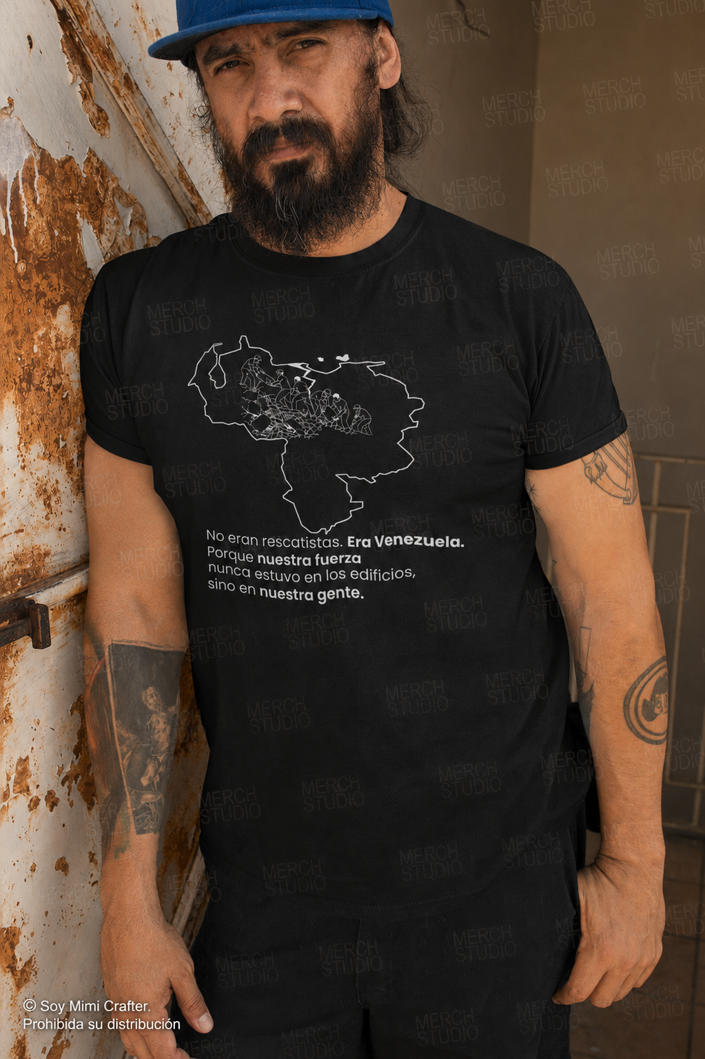 Camiseta no eran rescatistas, era Venezuela